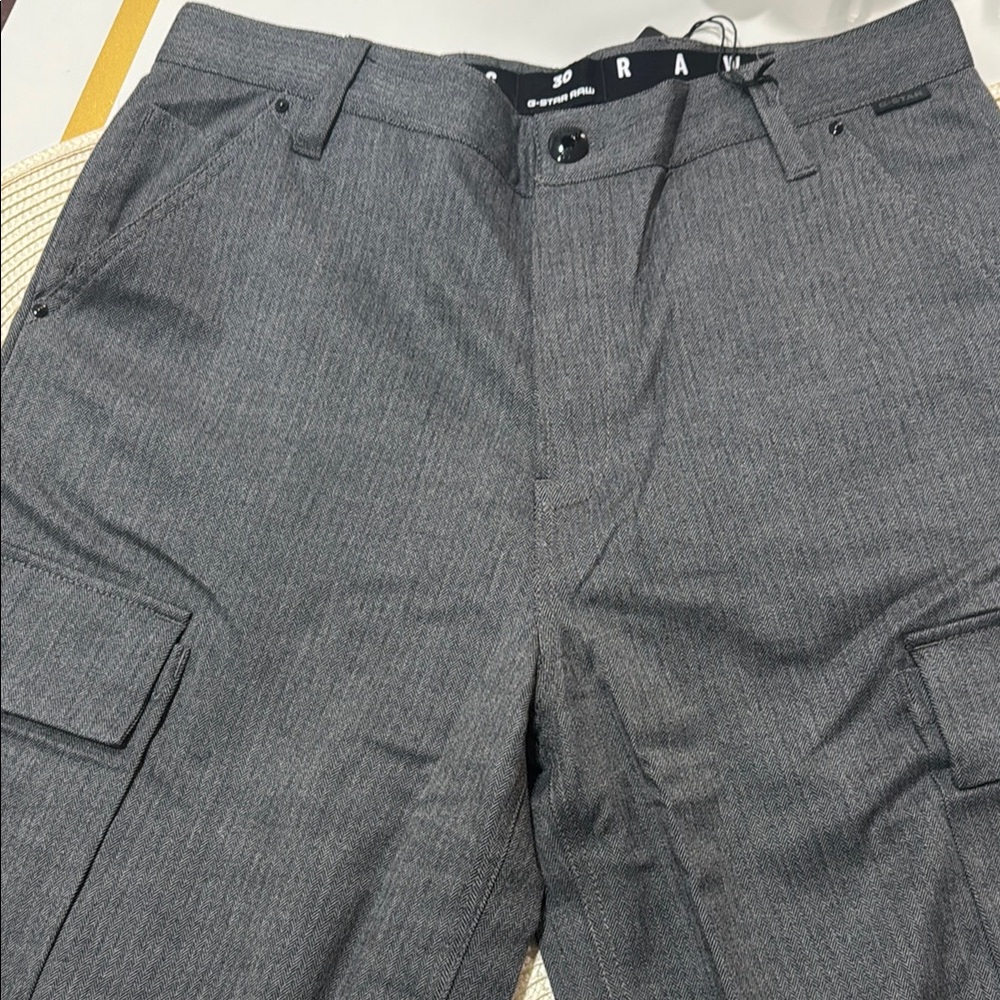 G-Star Men's Gray Cargo Pants